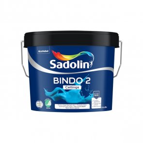 Sadolin Bindo 2 Tīri balta krāsa griestiem BW 2.5L