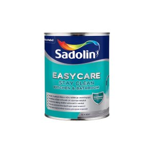 Sadolin Easycare Kitchen & Bathroom Krāsa sienām virtuvē un vannas istabā, BW 1L