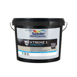 Sadolin Professional Xtreme 1 Dziļi matēta krāsa griestiem, BW 2.5L
