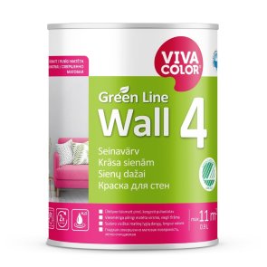 Vivacolor Wall 4 A Sienas krāsa, pilnīgi matēta 0.9L