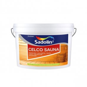 Sadolin Celco Sauna Pusmatēta laka pirtīm un saunām 2.5L