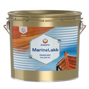 Eskaro Marine Lakk 10 Nodilumizturīga uretāna alkilaka laivu daļu lakošanai, matēta, 2.4L