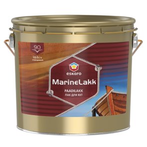 Eskaro Marine lakk 90 Nodilumizturīga uretāna alkilaka laivu daļu lakošanai, glancēta, 2.4L