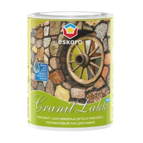 Eskaro Granit Lakk Aqua Akrila laka uz ūdens bāzes minerālu virsmām, 0.95L