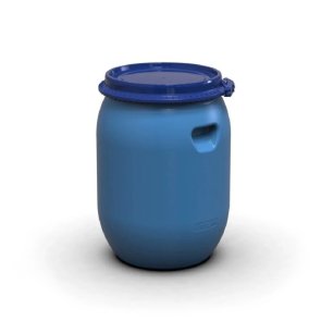 Litolan Plastmasas muca ar vāku un gredzenu, 35L