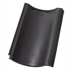 Monier Nortegl Māla rindu dakstiņš, angobēts, melns