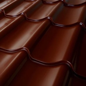 Balex Metal Spektrum Metāla dakstiņu profils, 0.45mm, 2500x1170mm, 8017/ Šokolādes brūna