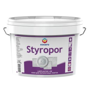 Eskaro Styropor Līme griestu segumiem, balta, 3kg