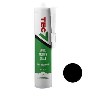 Tec7 Līme, hermētiķis, kārtridžs, melns, 310ml