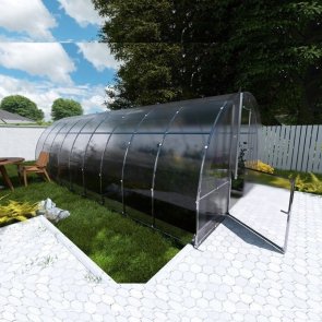 Baumera Klasika EASY Siltumnīca ar polikarbonāta pārklājumu 4mm, 3x6m (18m2)