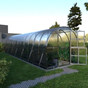Baumera Klasika Siltumnīca ar pamatiem un polikarbonāta pārklājumu 6mm, 3x10m (30m2)