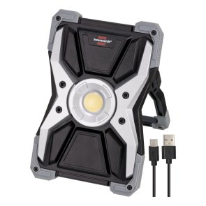 Brennenstuhl RUFUS Pārnēsājams LED prožektors ar akumulatoru, 35W/6500K, 3000lm, IP65, 1173110100
