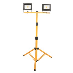 Acuma Dubultais LED Prožektors uz statīva 2x30W/4000K, 2x2700lm IP65,