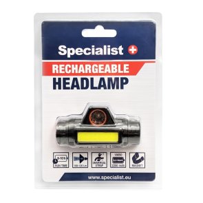 Specialist+ Galvas prožektors, 120lm