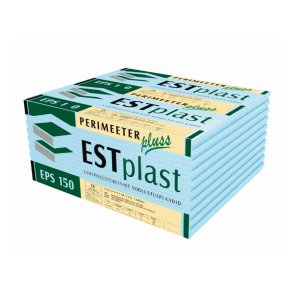 Estplast Perimeeter Plus EPS150 putuplasts plāksnēs ar spundi 50x1000x1200mm, 1.2m2