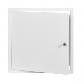 Europlast RMLA Metāla revīzijas lūka iekšdarbiem, ar atslēgu, 300x300mm, balta