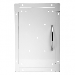 Europlast MDU Unversāla metāla flīžu lūka, 200x250mm, balta