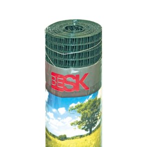 Besk Žogs lodēts ar PVC pārklājumu, rūts 12.7x12.7mm, 1mx10m