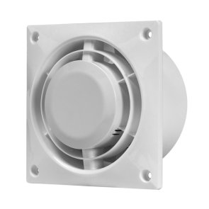 Europlast Elektroventilators A6, D100mm, balts