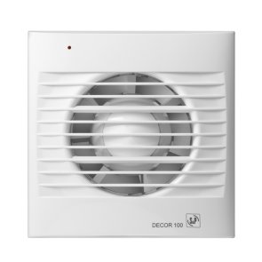 Soler & Palau Decor-200 CR Ventilators ar vārstu un taimeri, D120mm, balts