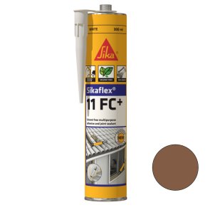 Sikaflex-11 FC+ Poliuretāna mastika un elastīgā līme 300ml, brūns