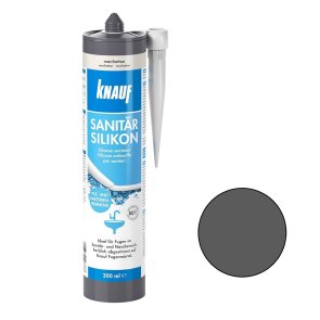 Knauf Sanitar-Silicon Силиконовый герметик , antracīta, 300ml