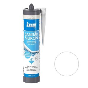 Knauf Sanitar-Silicon Silikona hermētiķis, caurspīdīgs, 300ml