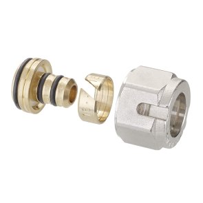 Purmo Cleverfit Uni Smart Kompresijas savienojums, 16x2-3/4 collas