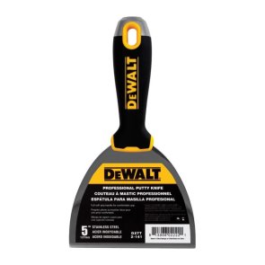 DeWalt Apdares špakteļlāpsta, nerūsējošā tērauda, ar Soft Grip rokturi, 127mm