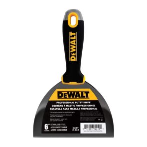 DeWalt Apdares špakteļlāpsta, nerūsējošā tērauda, ar Soft Grip rokturi, 152mm