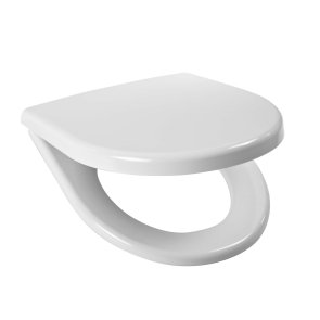 Jika Lyra Plus Poda sēdriņķis ar vāku, metāla eņģes, balts