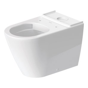 Duravit D-Neo Rimless Poda apakša, universāls izvads, 370x650mm, balta (bez vāka)