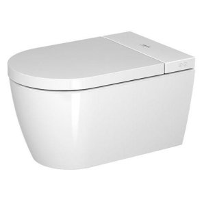 Duravit Starck F Lite Rimless Pods ar vāku, SensoWash, stiprināms pie sienas, 378x575mm, balts