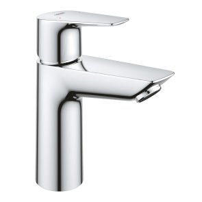 Grohe BauEdge M Vannas istabas izlietnes maisītājs, ar push-open, 1/2 collas, hroms