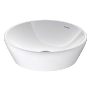 Duravit D-Neo Круглая раковина для ванной комнаты, поверхностного монтажа , d=400mm, balta