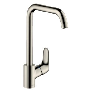 Hansgrohe Focus M41 260 Virtuves izlietnes maisītājs, nerūsējošais tērauds