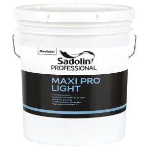 Sadolin Professional Maxi Pro Light gatava, superviegla apdares špaktelēšanas tepe, balta, 17L
