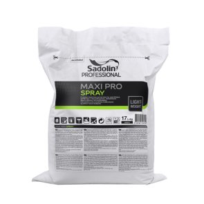 Sadolin Professional Maxi Pro Spray superviegla izsmidzināma špaktelēšanas tepe iekšdarbiem, balta, 17L