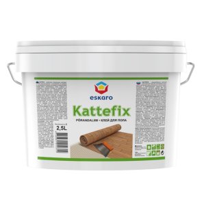 Eskaro Kattefix Mitrumizturīga tiksotropā akrilāta līme grīdas segumu līmēšanai, 2.5L