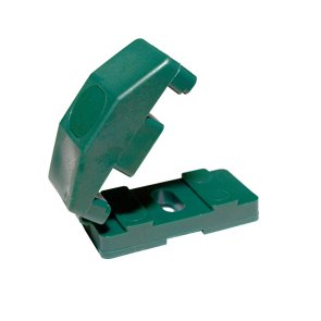 Vilmars 2D Paneļa stiprinājums, 30x60mm, zaļš