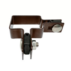 Vilmars Paneļa stiprinājums stūra stabam, 40x60mm, brūns