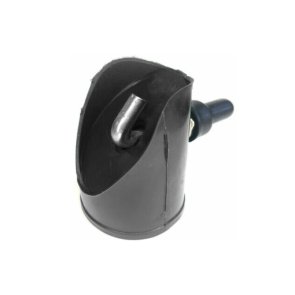 Vilmars Atsaites uzgalis ar āķi D38mm stabam, melns