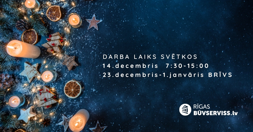 Darba laiks decembris