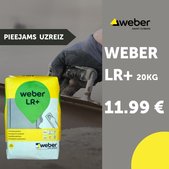 Weber LR nobeiguma špaktele 01.10-31.10.24